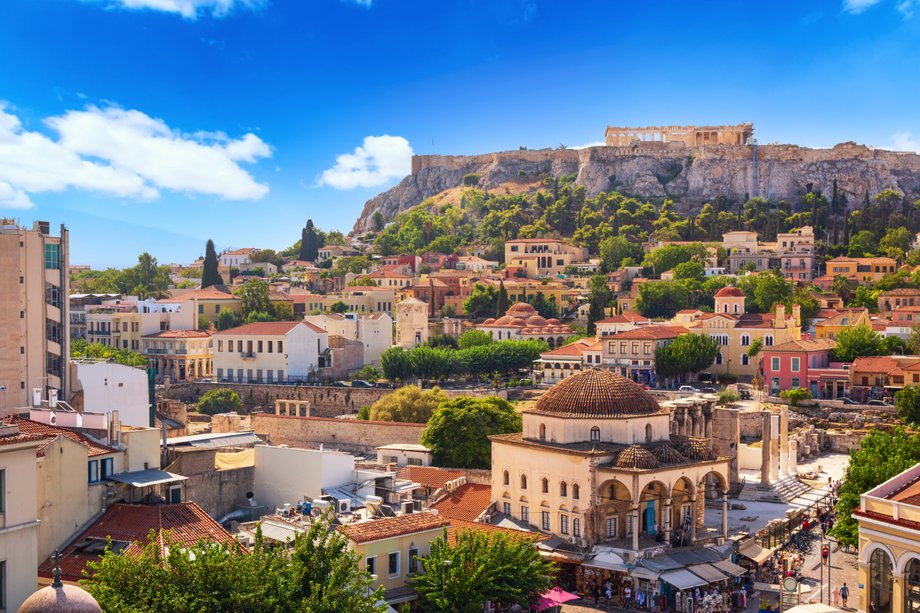 Athens is home to many iconic monuments