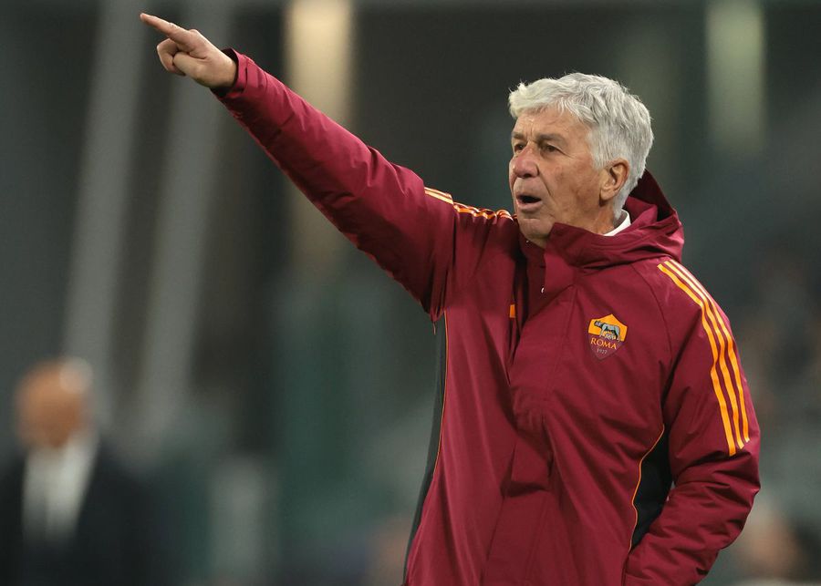 Gian Piero Gasperini is waiting for the striker who will bring the desired goals to AS Roma, but also a stopper / Photo: Imago Gian Piero Gasperini makes a scandal after the failure in Bergamo: