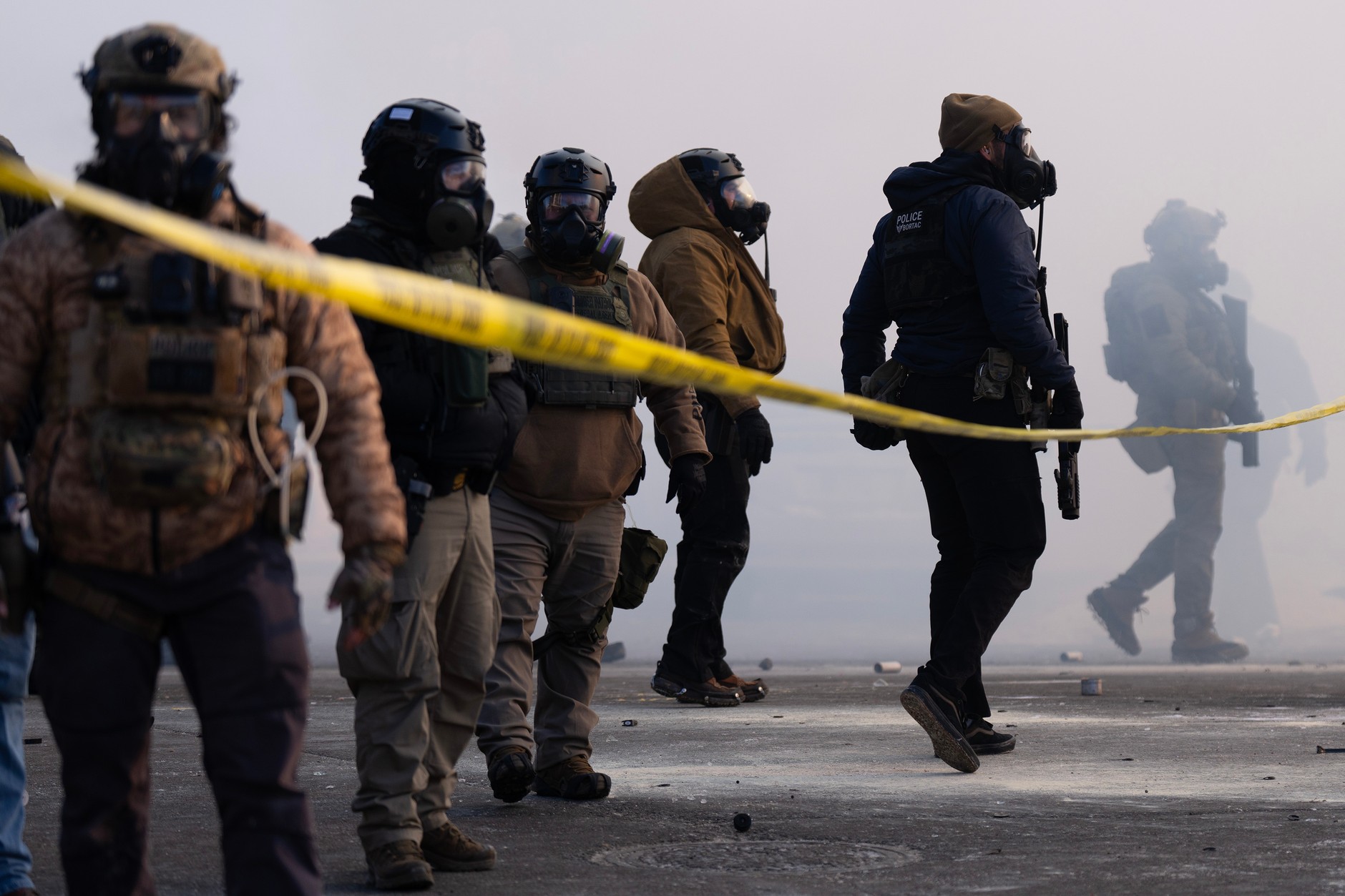 ICE agents in Minneapolis, January 24, 2026.