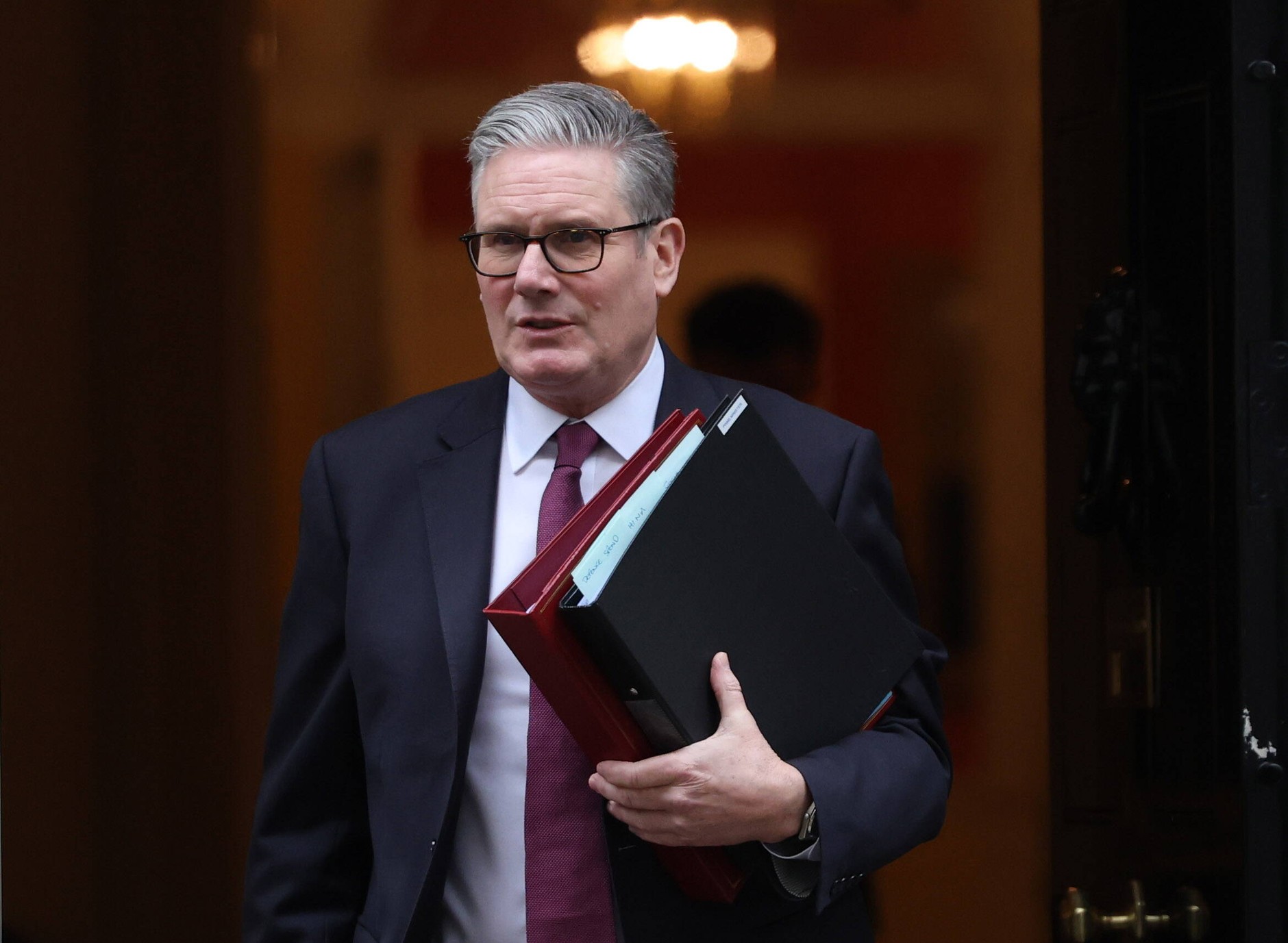 Keir Starmer, British Prime Minister, on his way to Parliament. London, January 21, 2026