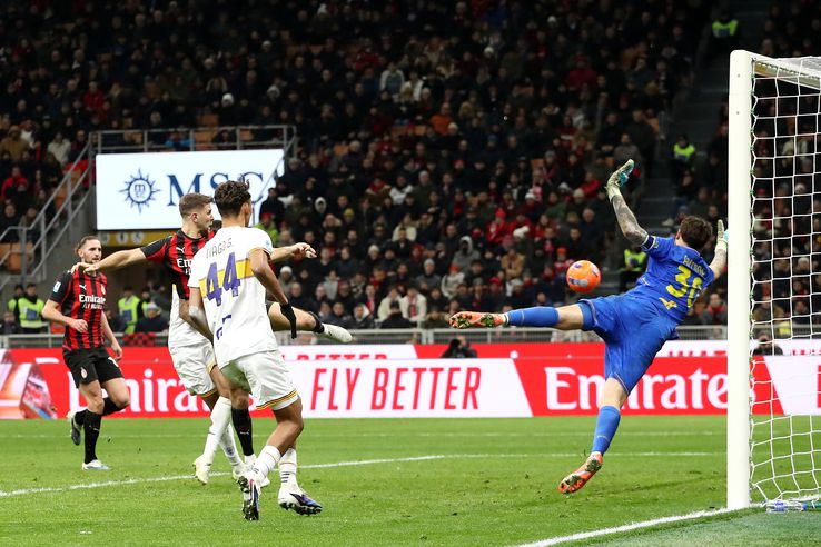 AC Milan - Lecce, in stage #21 of Serie A // PHOTO: Getty Images