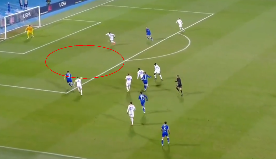 The space left by the two stoppers from FCSB in defense Checkmate in 11 minutes in Zagreb » Major errors in the FCSB defense