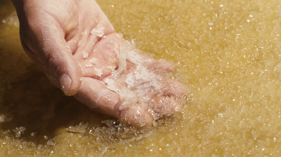 Hand-picked salt is valued for its unique taste