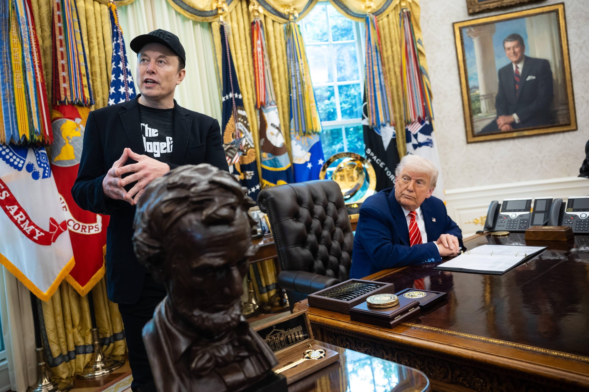 Elon Musk and Donald Trump