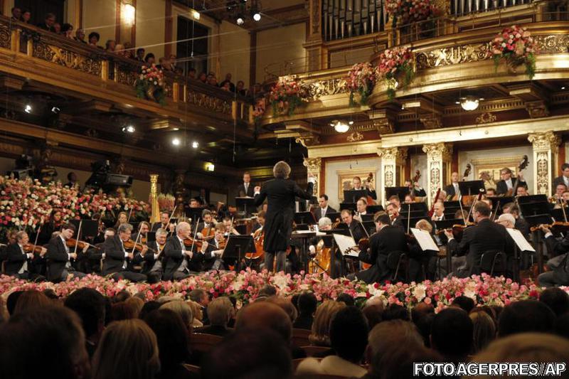 Vienna Philharmonic Orchestra, New Year's concert 2013, Photo: Agerpres/AP