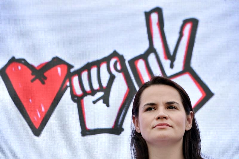 Svetlana Tihanovskaia, Photo: Sergei GAPON / AFP / Profimedia