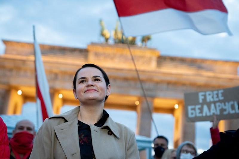 Svetlana Tihanovskaia, Photo: KAY NIETFELD / AFP / Profimedia