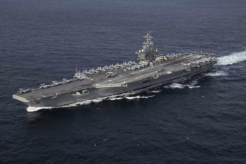 Aircraft carrier USS