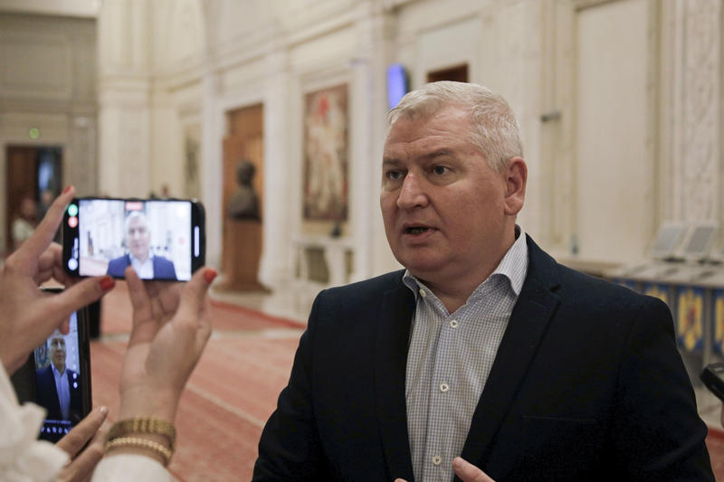 Florin Roman made statements after the altercation with Dan Vîlceanu, Photo: Inquam Photos / Malina Norocea