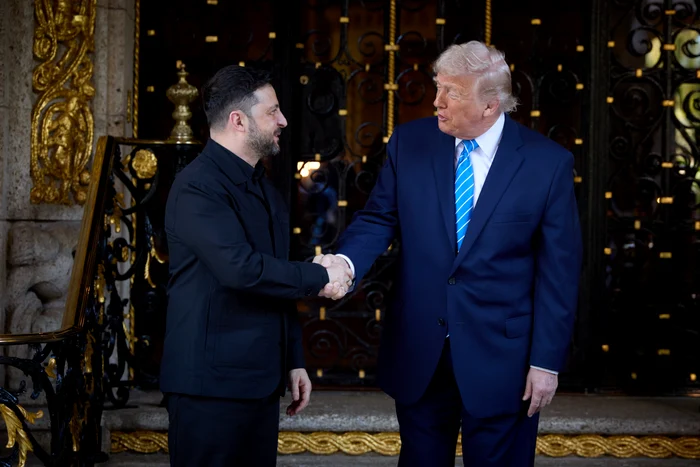 Volodymyr Zelensky and Donald Trump. PHOTO: Presidency of Ukraine