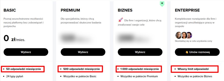 Intersurveys - offer details