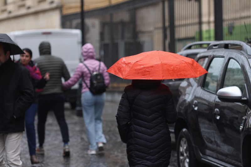 Code orange for heavy rain and sleet in 6 counties until tomorrow evening. Last minute announcement from ANM