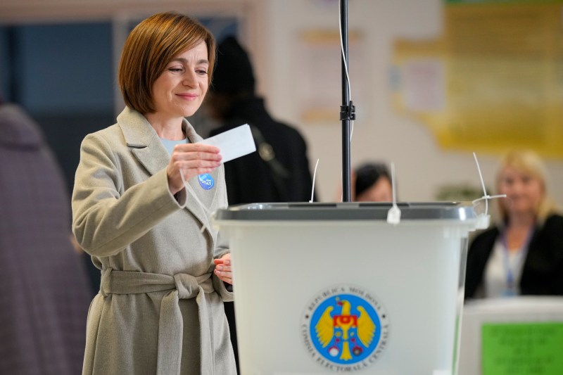 Russia spent the equivalent of 2% of Moldova's GDP to spoil the parliamentary elections, says Maia Sandu