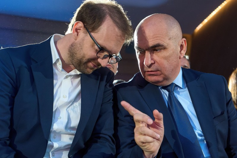 Dominic Fritz and Ilie Bolojan. Photo: Lucian Alecu / Shutterstock Editorial / Profimedia