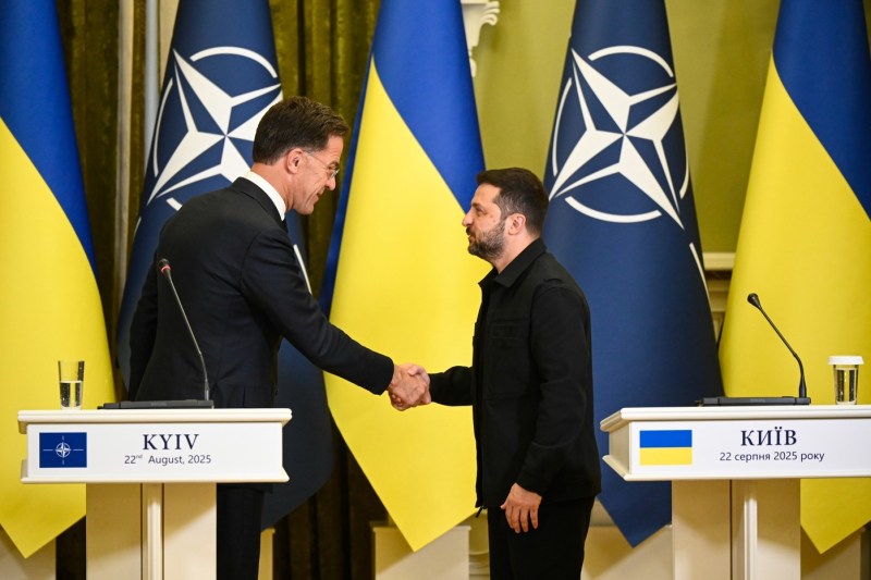 NATO chief talks with Zelenskiy 'about Russia's attacks causing terrible human suffering'. The announcement made by the two officials