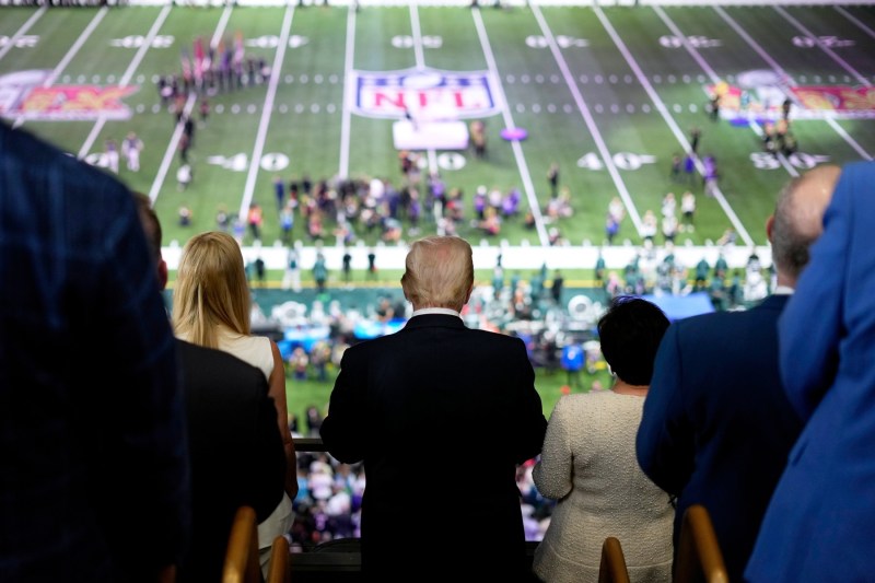 The reason Donald Trump won't be in the stands at this year's Super Bowl