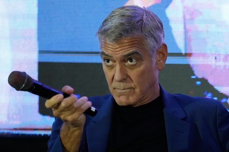 George Clooney's response to Donald Trump after the US leader attacked him for obtaining French citizenship