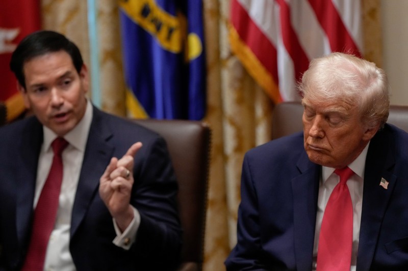 Trump says boredom, not sleep, caused him to close his eyes during cabinet meeting: 'I wanted to get the hell out of here'