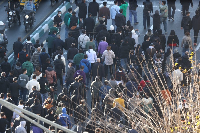 VIDEO Unrest in Iran is gaining momentum. Several people were killed in the protests that spread across the country