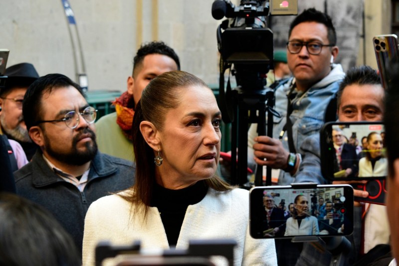 Strong position of the president of Mexico towards the US: 