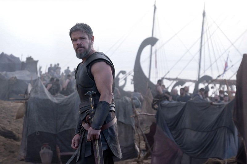 Matt Damon says he had to slim down to his high school weight for new film in which he plays a mythical ancient Greek hero: 'Everyone pushed themselves to the limit with this movie'