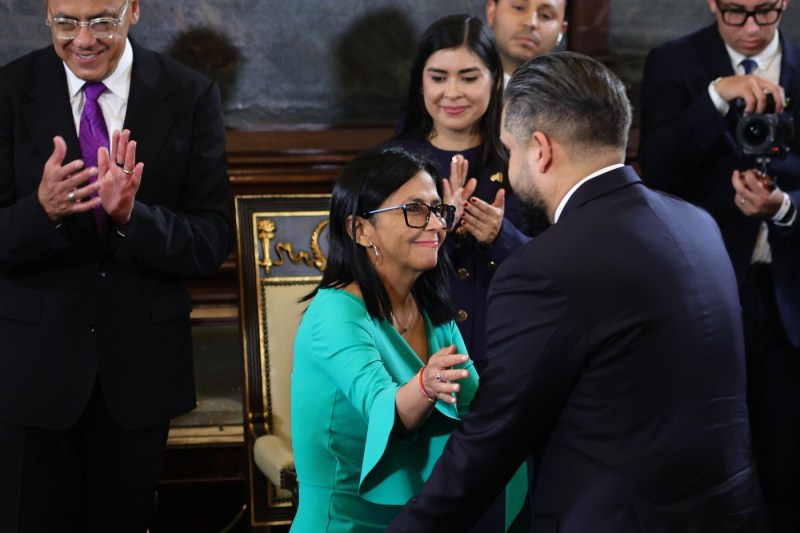Venezuela officially has an interim president. Delcy Rodriguez declares herself 