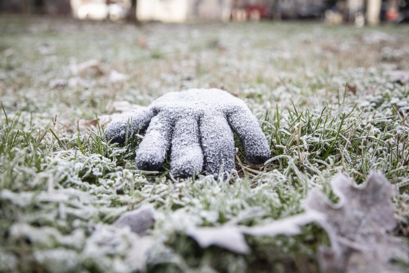 Cold wave over Italy. Temperatures dropped to -23°C