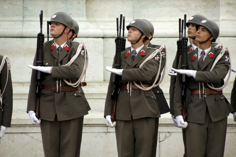 Extension of compulsory military service, subject to referendum in a neutral EU country