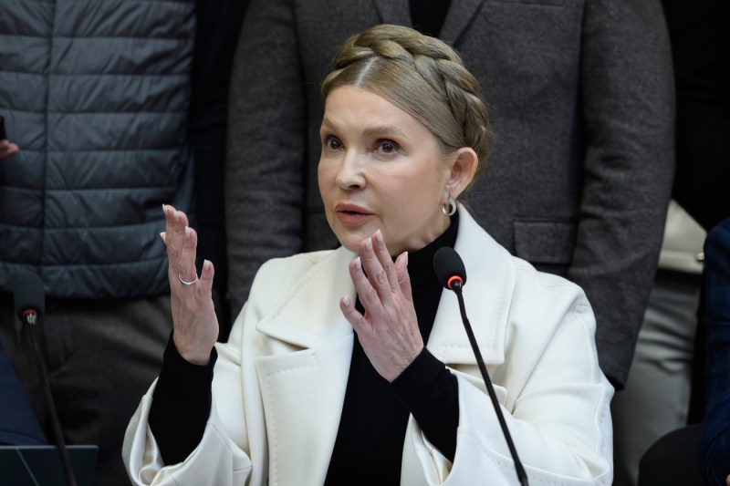 Accused of corruption, Yulia Tymoshenko was released on bail pending trial