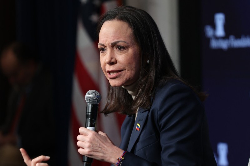 VIDEO Maria Corina Machado says she will be elected president of Venezuela