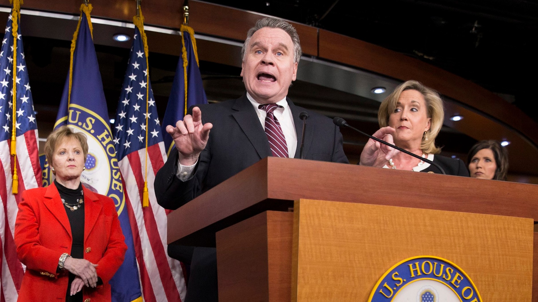Chris Smith, Republican Congressman. Washington, January 27, 2015