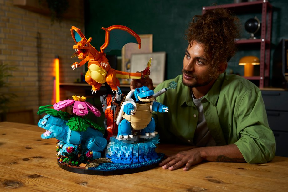 Lego set with Pokémon