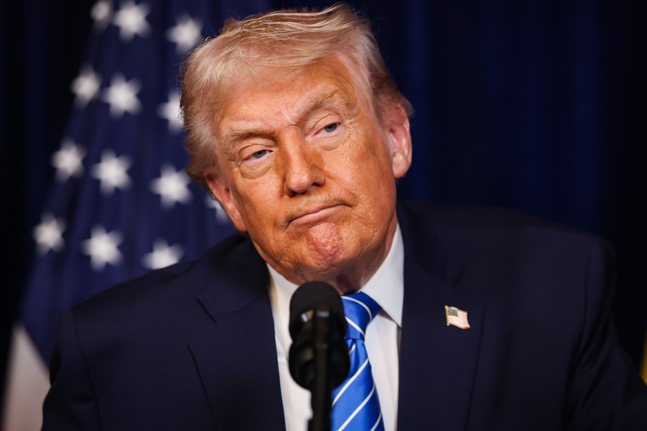 Donald Trump is skeptical about the chances of the former shah's son taking power in Iran
