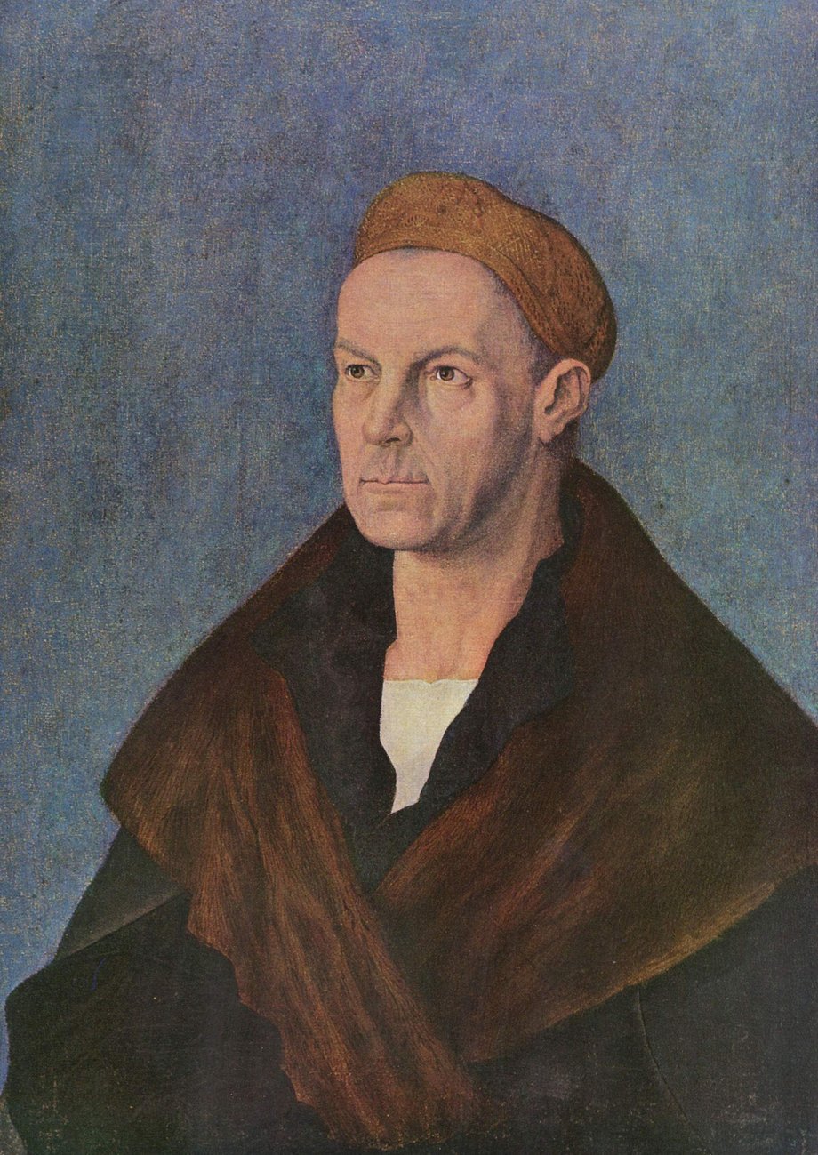 Jakob Fugger portrayed by Albrecht Dürer