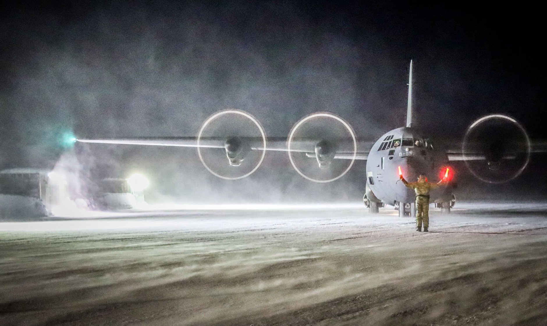 Without airborne supplies, maintaining the base would be virtually impossible