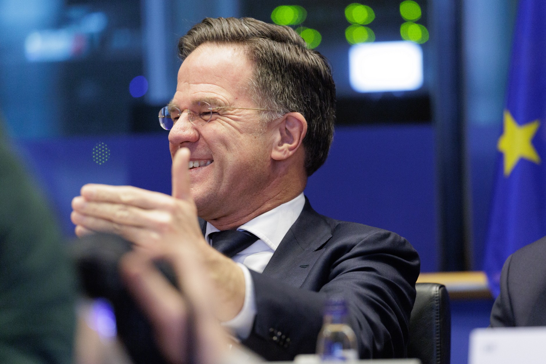 Mark Rutte, Secretary General of NATO, in the European Parliament. Brussels, 26 January 2026
