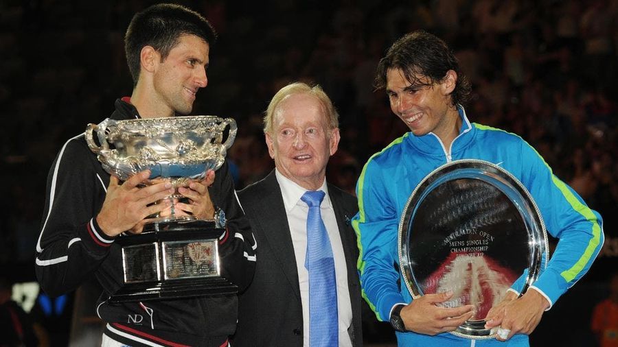 2012 Australian Open Final Nadal on possibility of Djokovic winning 25th Grand Slam: 'It's over!'