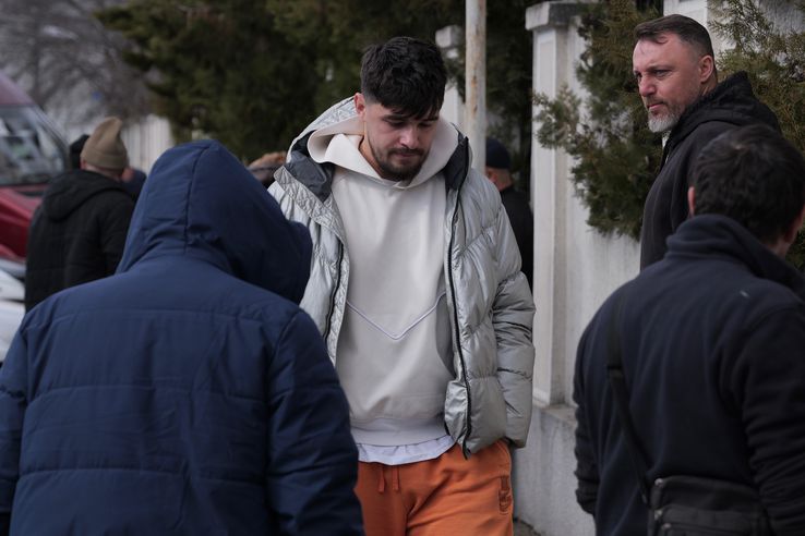 Raul Papp, at hearings at the Prosecutor's Office attached to Ploiești Court/ PHOTO: Andrei Furnigă (GSP)