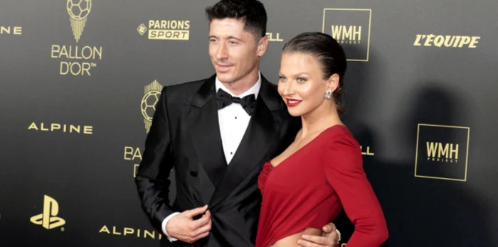 Robert Lewandowski and his wife, Anna Photo/Profimedia