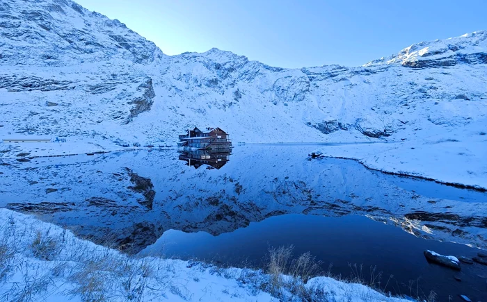 Lake Bâlea from Făgăraş. Photo: Marius Turc.