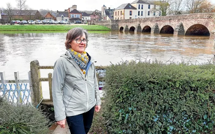 Rachel Guyomard in the area that conquered her PHOTO: Le Télégramme/ Romain Leroux