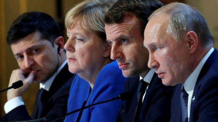 PHOTO: Germany and France want to negotiate with Putin as in the old days. PHOTO: EPA-EFE