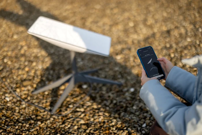 Starlink Terminals - War in Ukraine PHOTO shutterstock