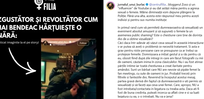 Mihai Bendeac's post PHOTO: Instagram capture