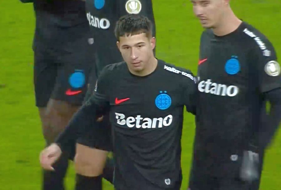 FCSB's kid came in and scored his first senior goal, right after Gigi Becali showed the 