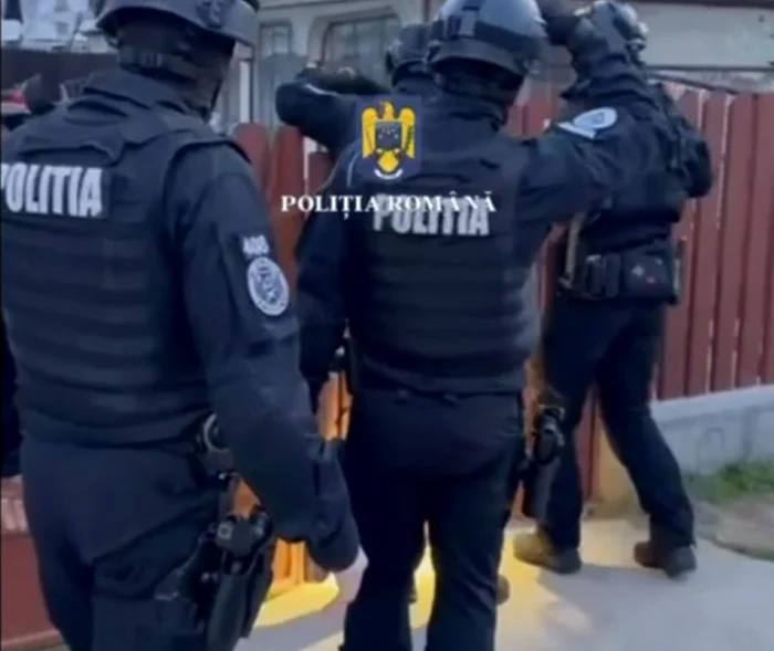 Six house searches are taking place on Friday morning. PHOTO: Romanian Police