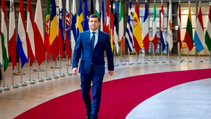 Radu MIruţă, at the Munich Conference. PHOTO: Facebook/Radu Miruta