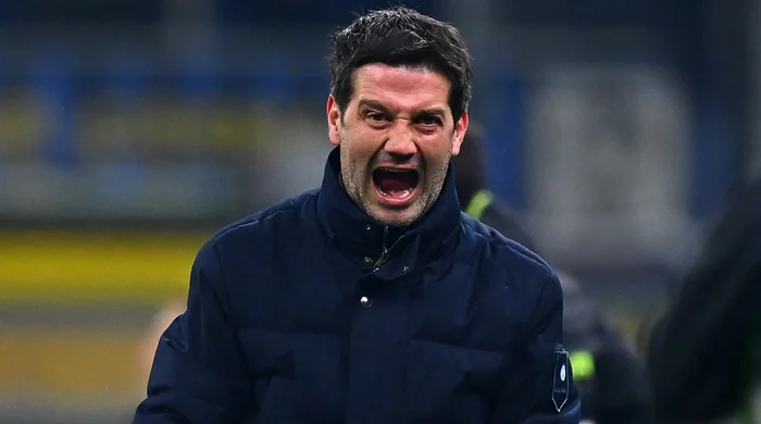Cristi Chivu's unbridled joy after a historic success. Photo Facebook Inter