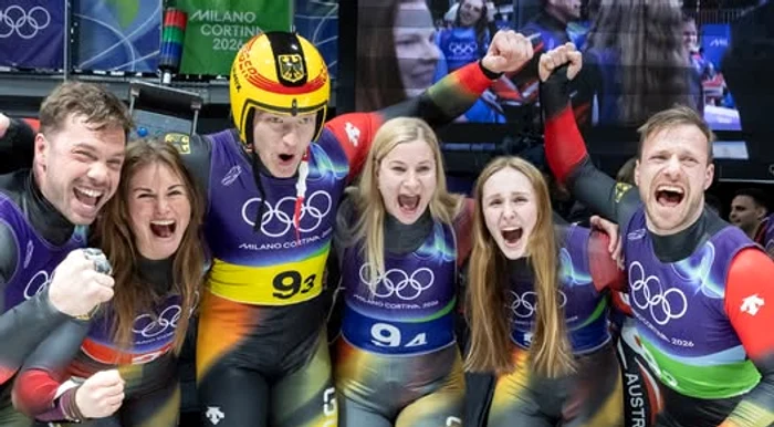Germany's mixed team is the Olympic champion. Facebook photo International Luge Federation 