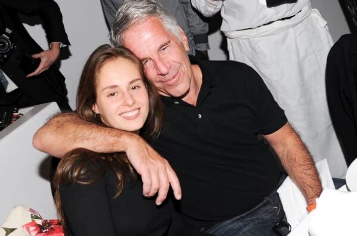 Karina Șuliak and Jeffrey Epstein/FOTO:X